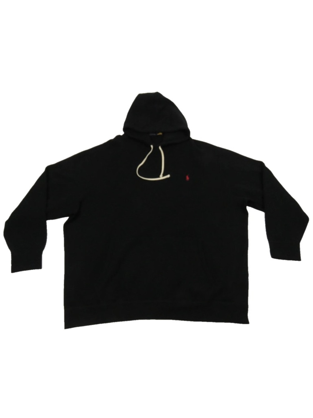 NWOT Ralph Lauren Polo Black Red Pony Big & Tall Hooded Pullover Sweatshirt 4XB